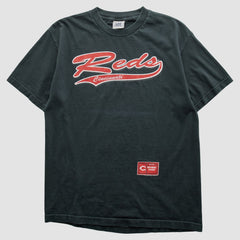 Cincinnati Reds Lee Apparel 2000s T-shirt - Charcoal - Vintage - Fanatics Online