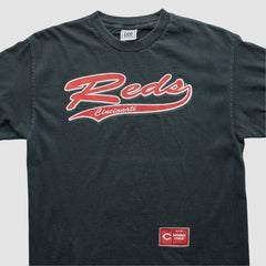 Cincinnati Reds Lee Apparel 2000s T-shirt - Charcoal - Vintage - Fanatics Online