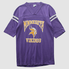 Fanatics Minnesota Vikings Logo 7 90s T-shirt Purple Vintage