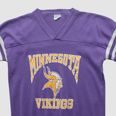 Fanatics Minnesota Vikings Logo 7 90s T-shirt Purple Vintage