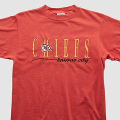 Fanatics Kansas City Chiefs Tultex 90s T-shirt Red Vintage