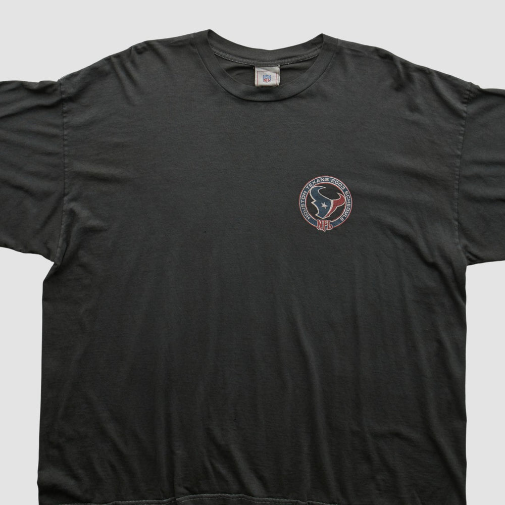 Fanatics Houston Texans NFL 2000s T-shirt Charcoal Vintage