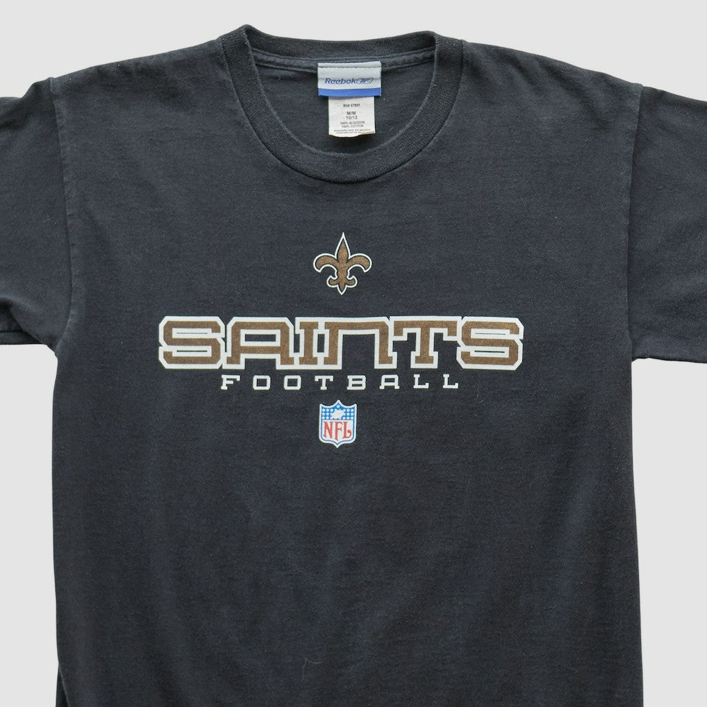 Fanatics New Orleans Saints Reebok 2000s Pullover Sweatshirt Black Vintage