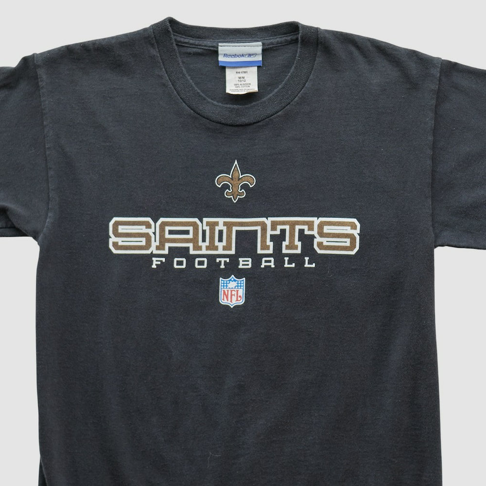 Fanatics New Orleans Saints Reebok 2000s Pullover Sweatshirt Black Vintage