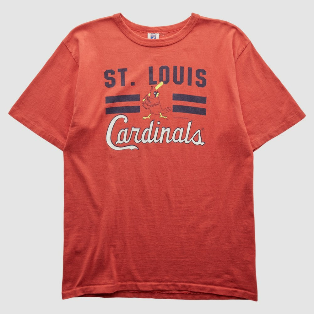 St. Louis Cardinals Logo 7 1989 T-shirt - Red - Vintage - Fanatics Sale