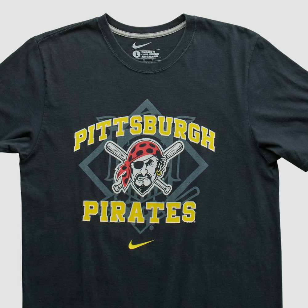 Pittsburgh Pirates Nike 2010s T-shirt - Black - Vintage - Nike Discount