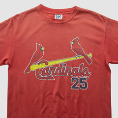 St. Louis Cardinals Lee Apparel 2001 T-shirt - Red - Vintage - Fanatics Discount