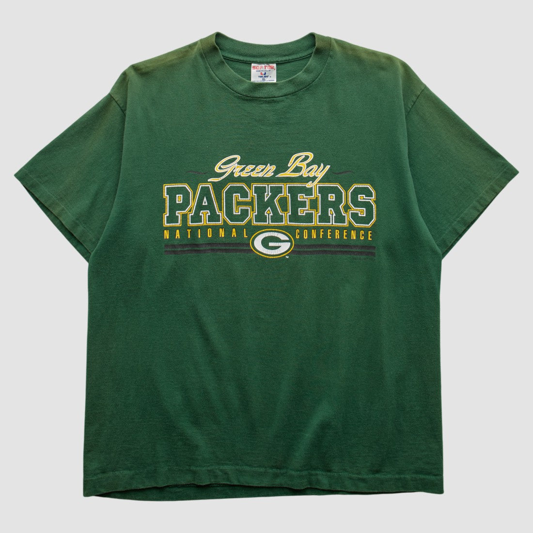 Fanatics Green Bay Packers Sof Tee 2000s T-shirt Green Vintage