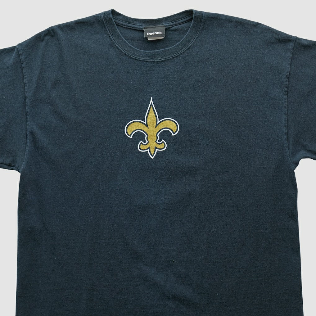 Fanatics New Orleans Saints Reebok 2000s T-shirt Navy Vintage