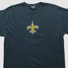 Fanatics New Orleans Saints Reebok 2000s T-shirt Navy Vintage