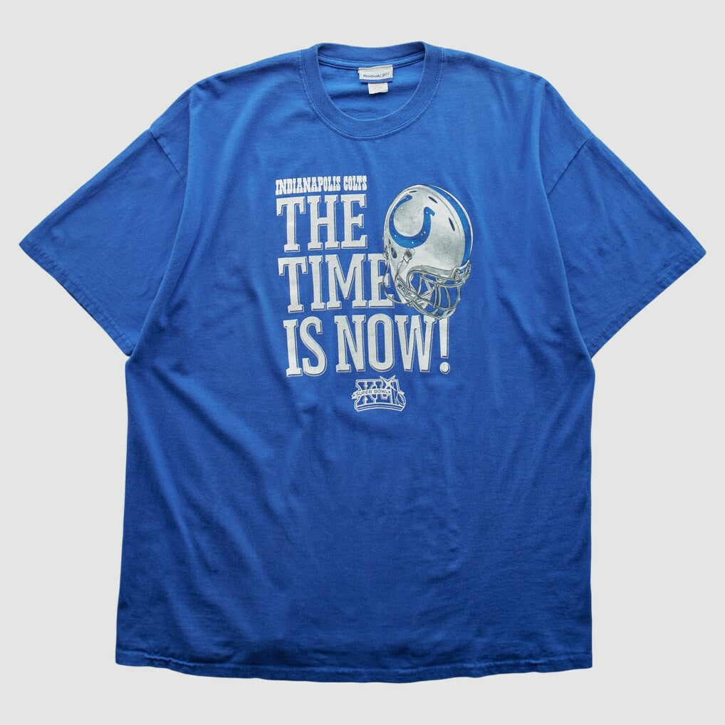 Fanatics Indianapolis Colts Reebok 2008 T-shirt Blue Vintage