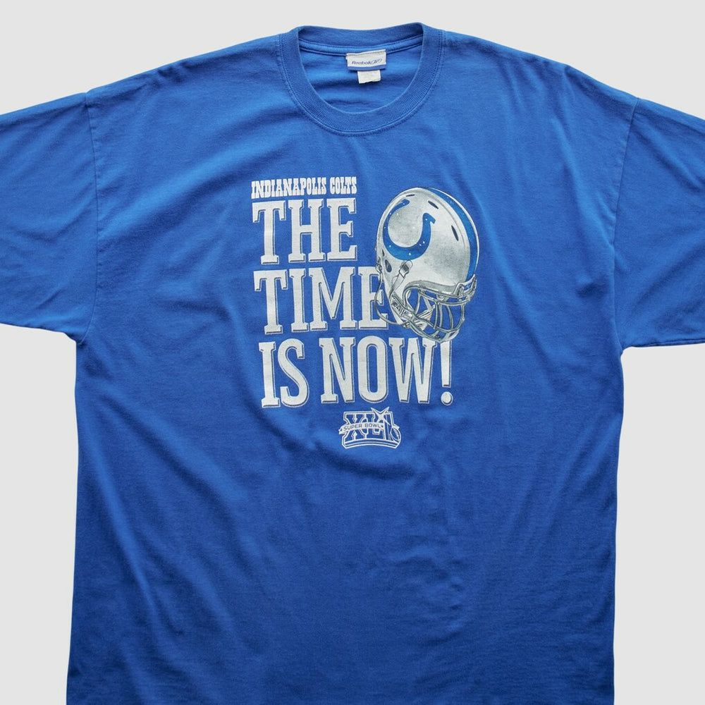 Fanatics Indianapolis Colts Reebok 2008 T-shirt Blue Vintage
