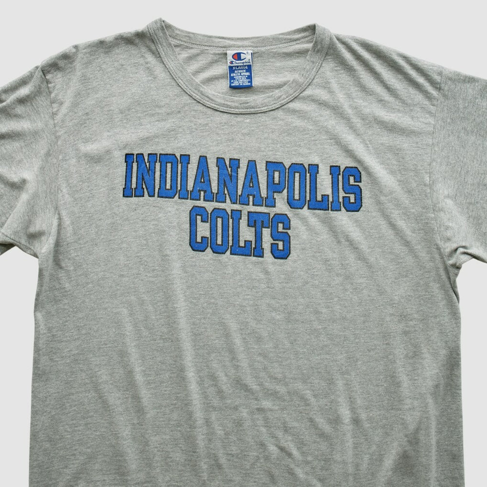 Fanatics Indianapolis Colts Champion 2000s T-shirt Heather Gray Vintage