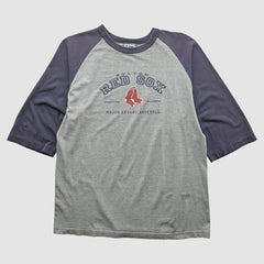 Boston Red Sox Lee Apparel 2000s T-shirt - Heather Gray - Vintage - Fanatics Discount