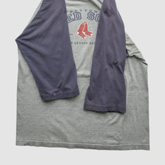 Boston Red Sox Lee Apparel 2000s T-shirt - Heather Gray - Vintage - Fanatics Discount