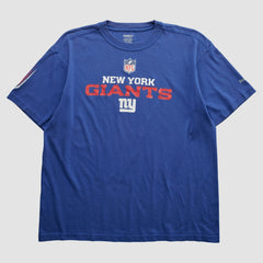 Fanatics New York Giants Reebok 2000s T-shirt Blue Vintage