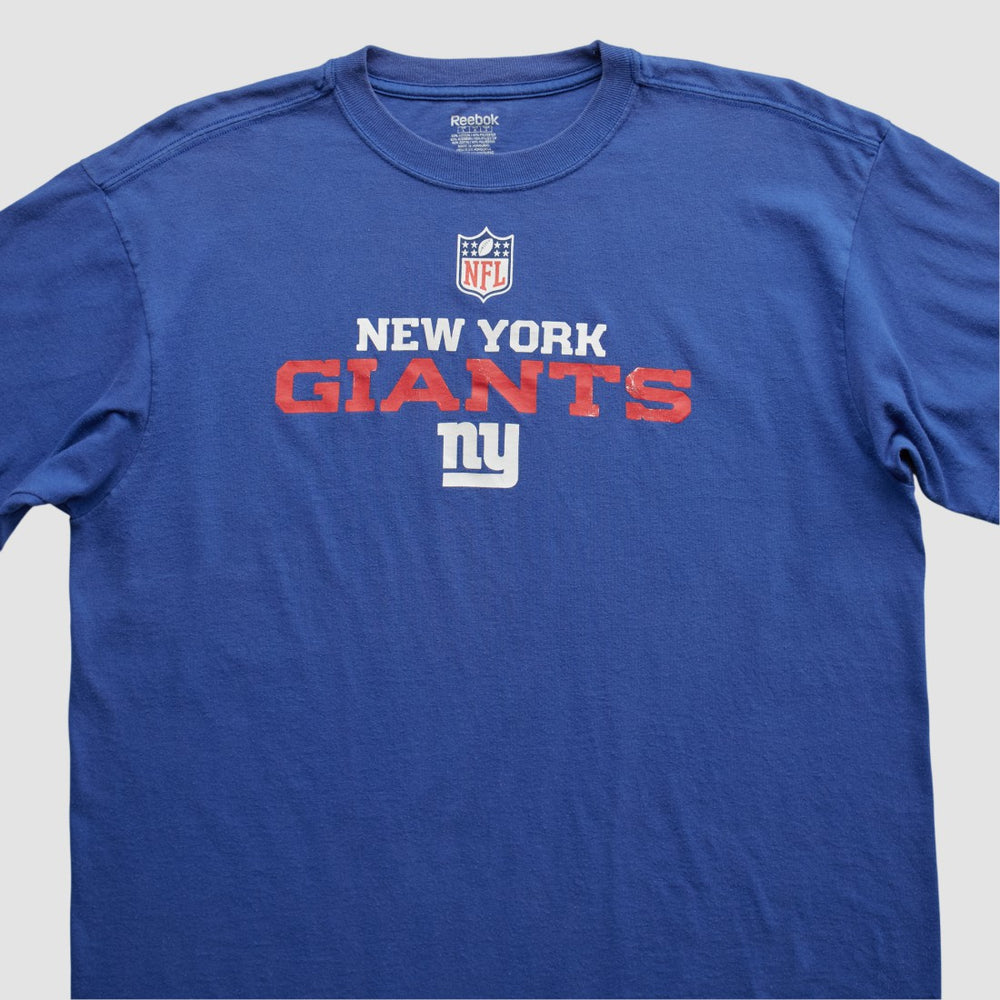 Fanatics New York Giants Reebok 2000s T-shirt Blue Vintage