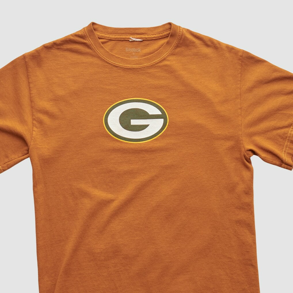 Fanatics Green Bay Packers Reebok 2000s T-shirt Orange Vintage