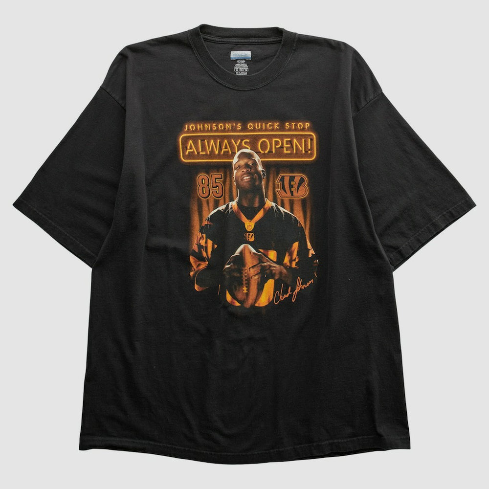 Fanatics Cincinnati Bengals Reebok 2000s T-shirt Black Vintage