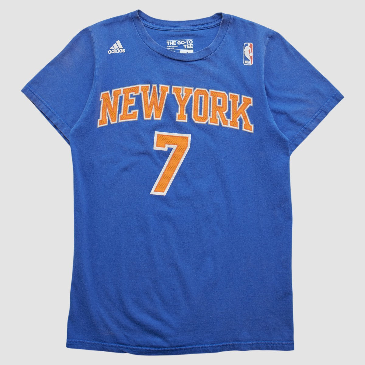 New York Knicks 2010s T-shirt Blue Vintage | Adidas