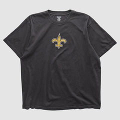 Fanatics New Orleans Saints Reebok 2000s T-shirt Black Vintage