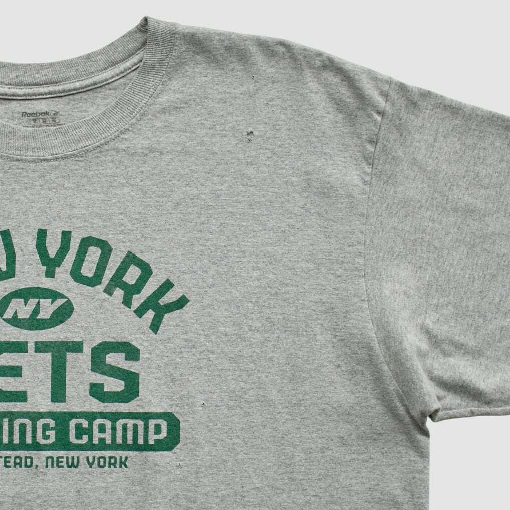 Fanatics New York Jets Reebok 2000s T-shirt Heather Gray Vintage