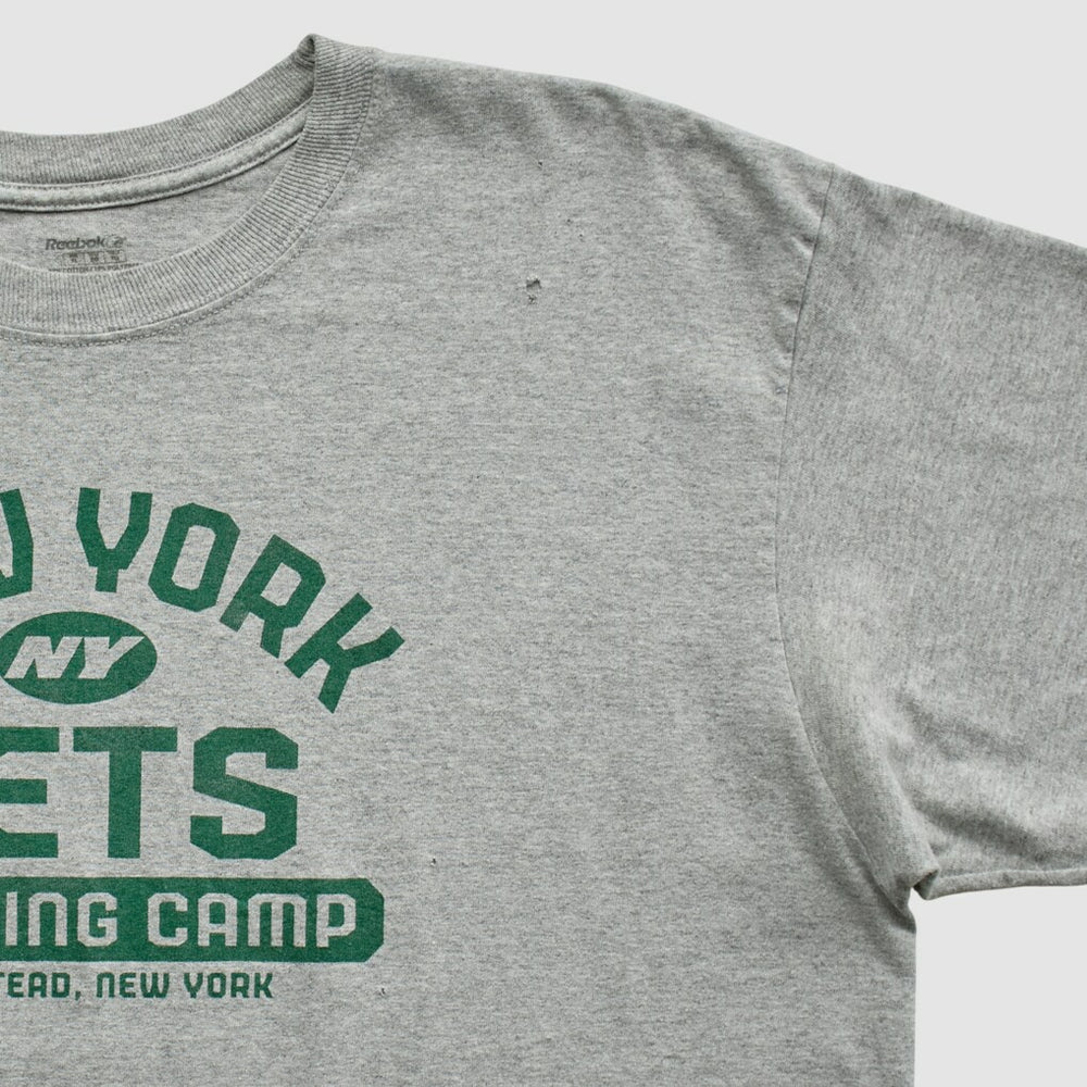 Fanatics New York Jets Reebok 2000s T-shirt Heather Gray Vintage
