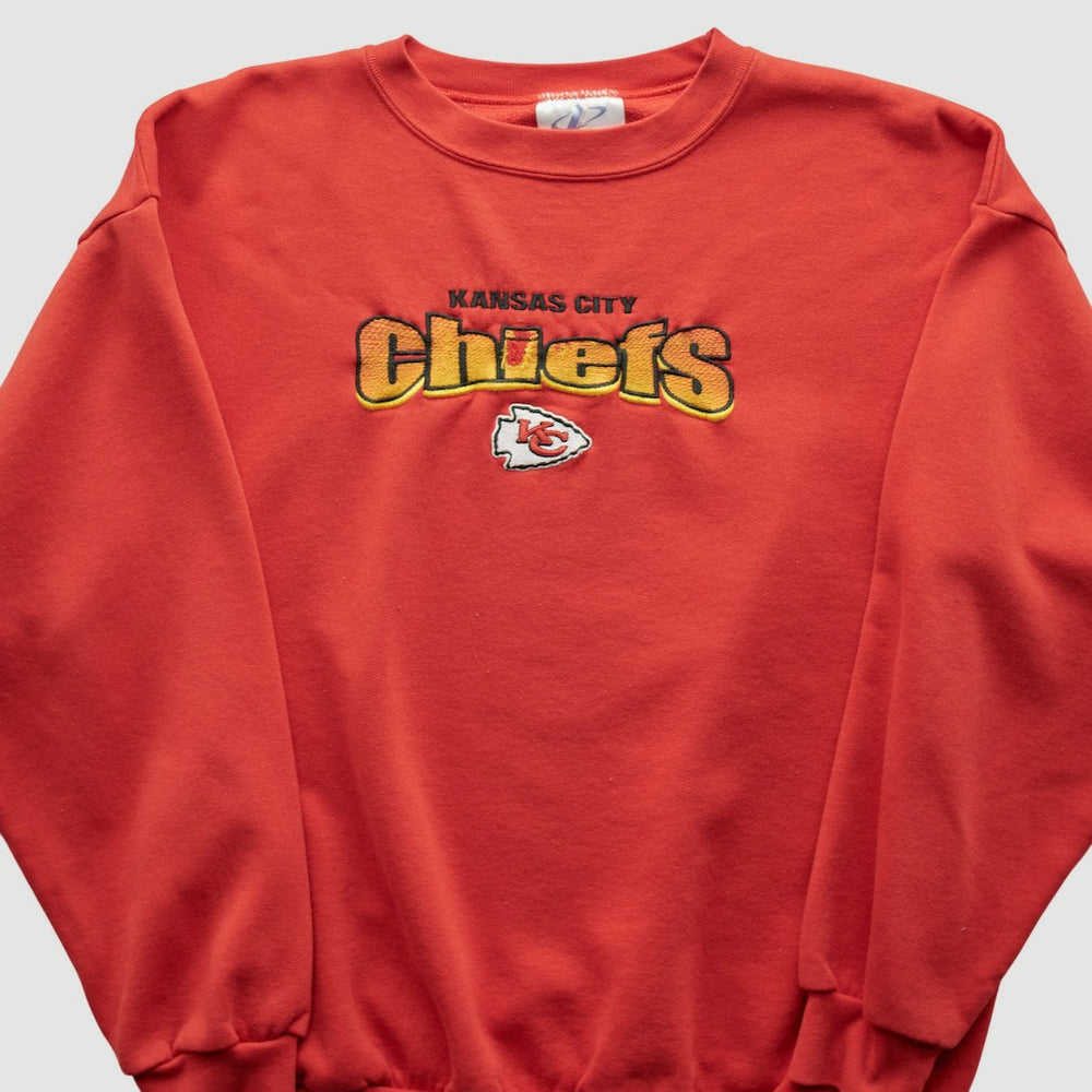 Fanatics Kansas City Chiefs Logo Athletic 90s Sweatshirt Red Vintage