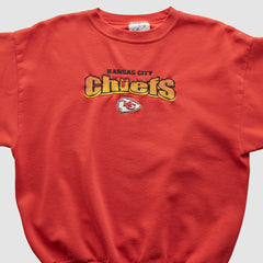 Fanatics Kansas City Chiefs Logo Athletic 90s Sweatshirt Red Vintage