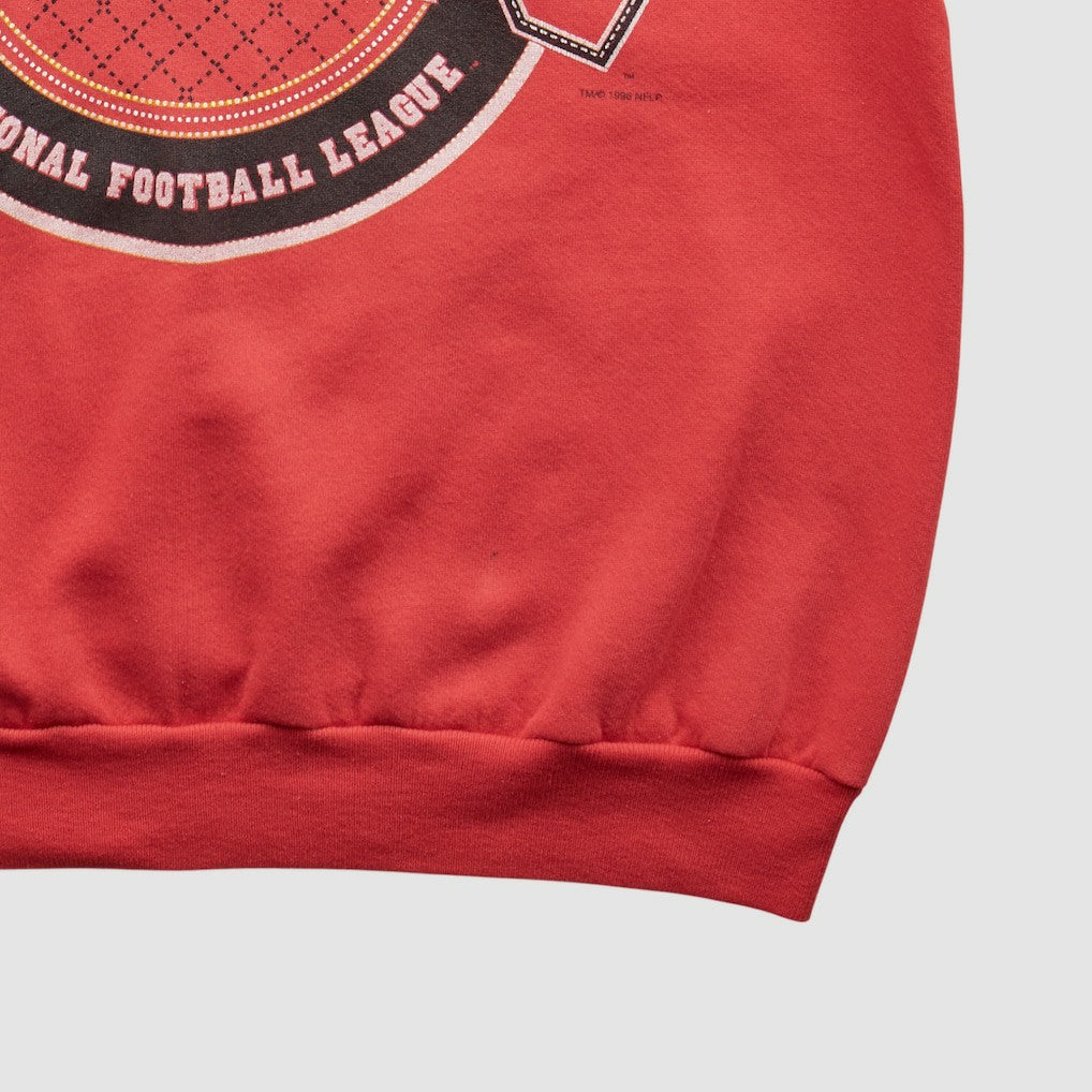 Fanatics Kansas City Chiefs Hanes 90s Pullover Sweatshirt Red Vintage