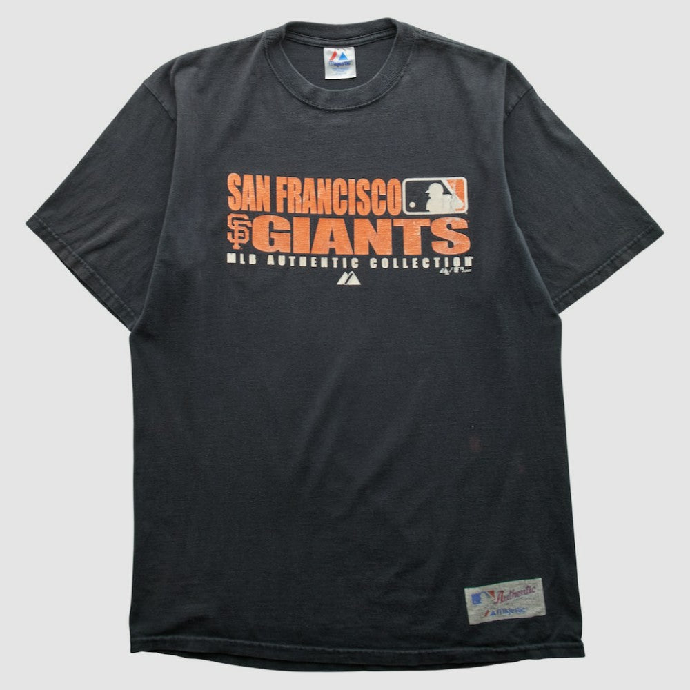 San Francisco Giants Majestic 2007 T-shirt - Black - Vintage - Fanatics Online