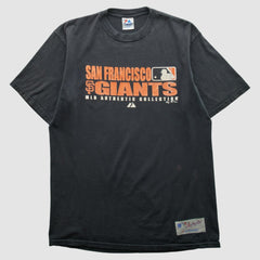 San Francisco Giants Majestic 2007 T-shirt - Black - Vintage - Fanatics Online