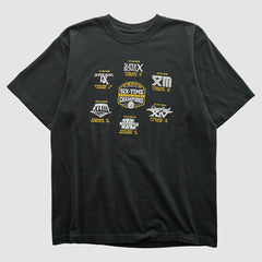Fanatics Pittsburgh Steelers Reebok 2009 T-shirt Black Vintage