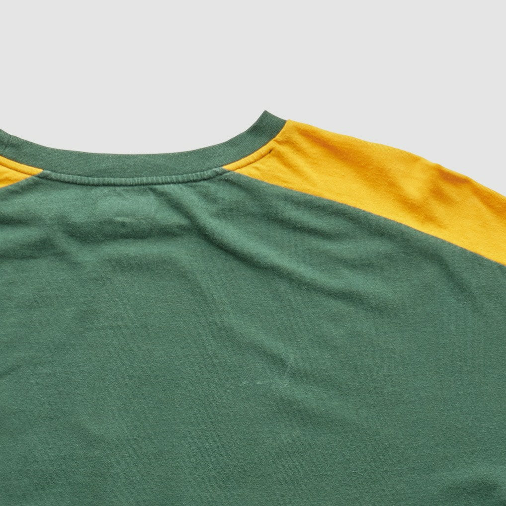 Fanatics Green Bay Packers NFL 2000s Long Sleeve T-shirt Green Vintage