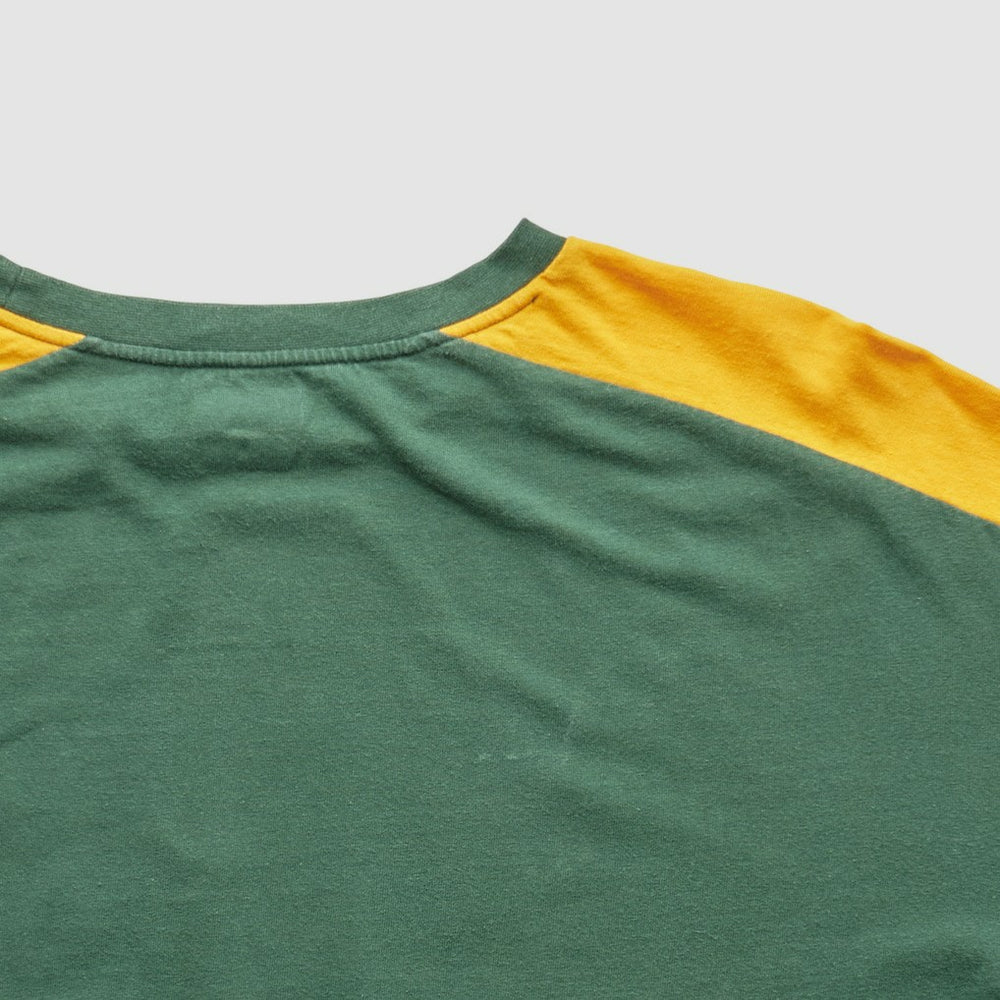 Fanatics Green Bay Packers NFL 2000s Long Sleeve T-shirt Green Vintage