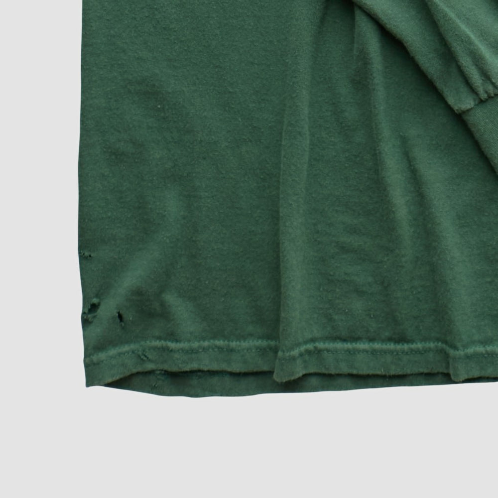 Fanatics Green Bay Packers NFL 2000s Long Sleeve T-shirt Green Vintage