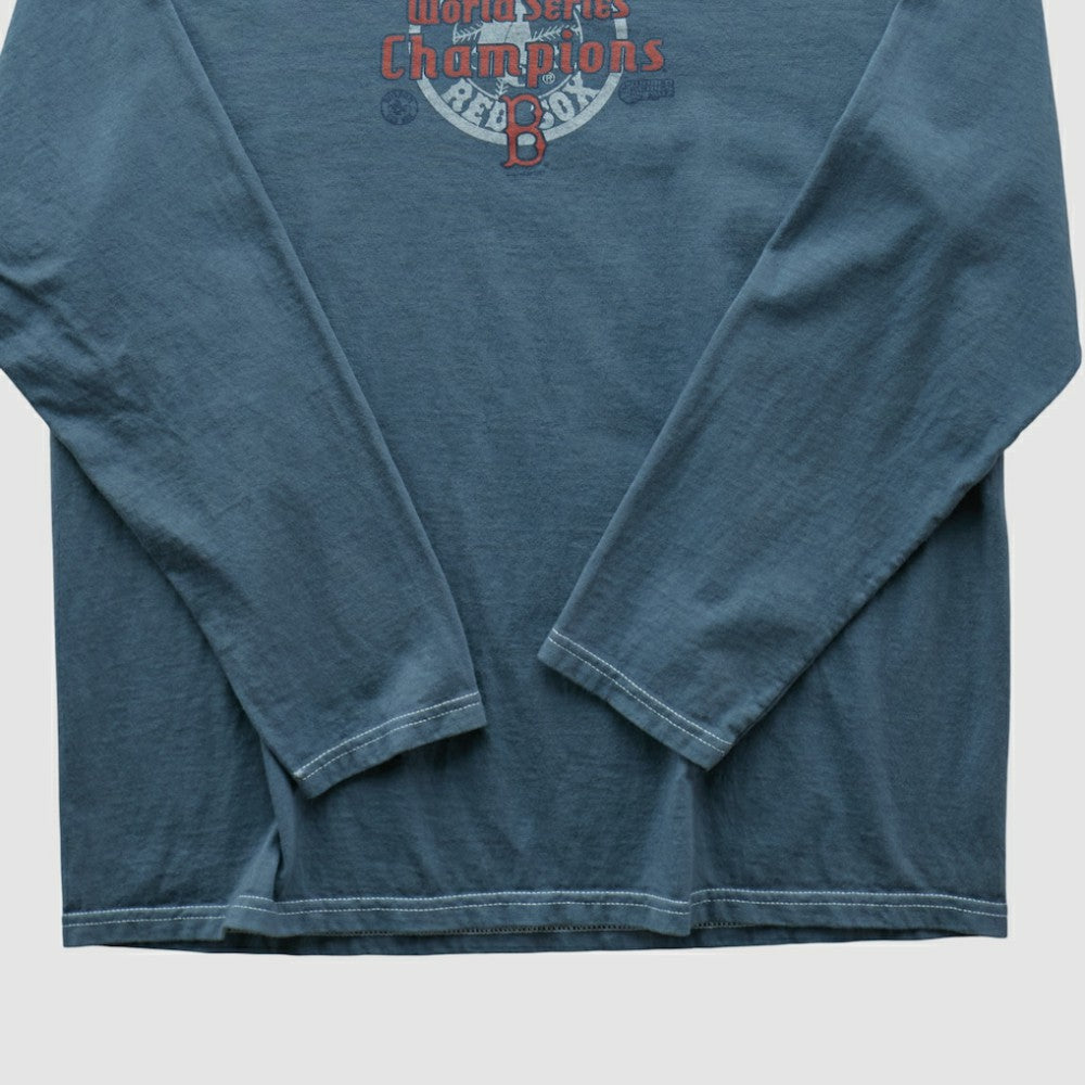Boston Red Sox Quail Hollow 2000s Long Sleeve T-shirt - Blue - Vintage - Fanatics on Sale
