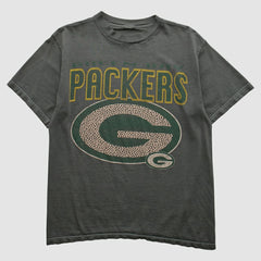 Fanatics Green Bay Packers 2000s T-shirt Charcoal Vintage