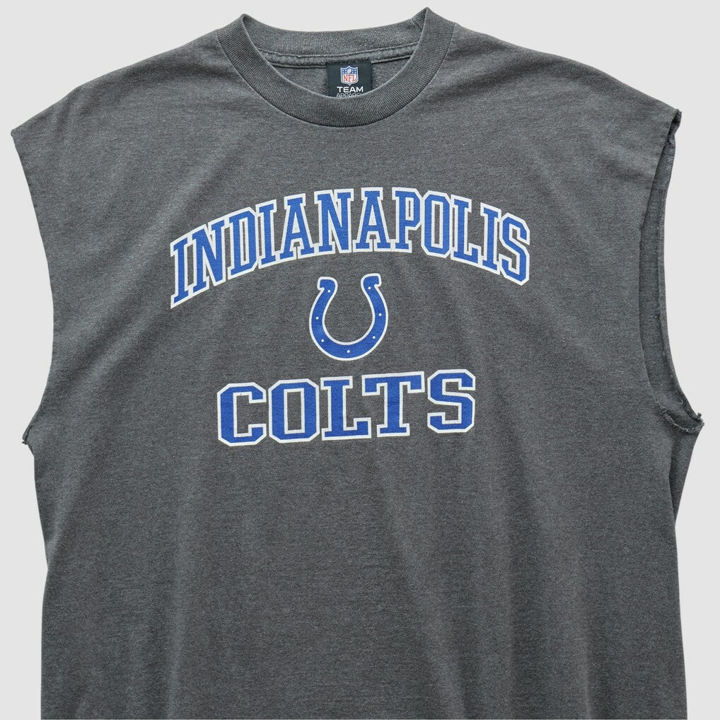 Fanatics Indianapolis Colts Team Edition Apparel 2010s Tank Dark Heather Gray Vintage