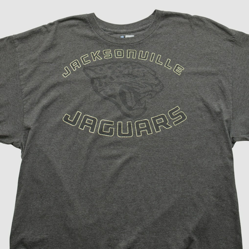 Fanatics Jacksonville Jaguars NFL 2000s Long Sleeve T-shirt Dark Heather Gray Vintage