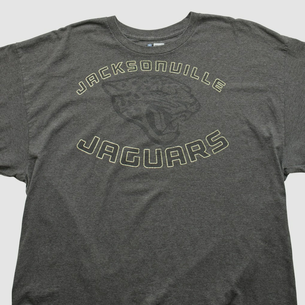 Fanatics Jacksonville Jaguars NFL 2000s Long Sleeve T-shirt Dark Heather Gray Vintage