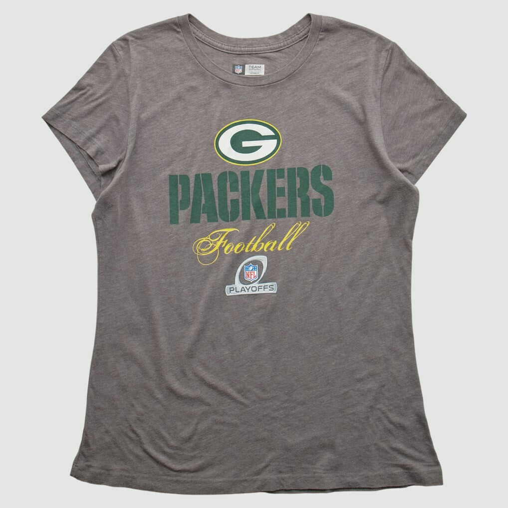 Fanatics Green Bay Packers NFL 2000s T-shirt Heather Gray Vintage