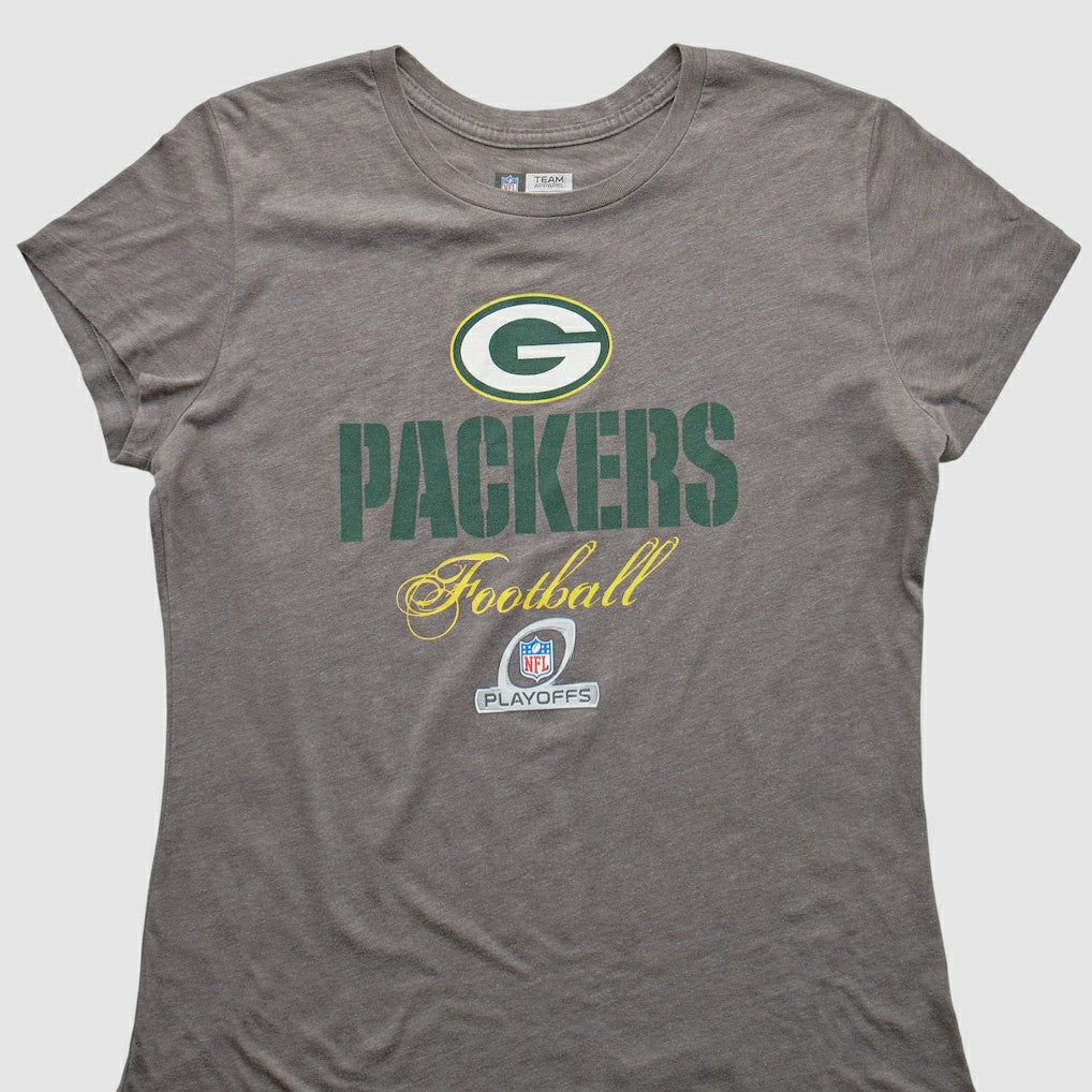 Fanatics Green Bay Packers NFL 2000s T-shirt Heather Gray Vintage