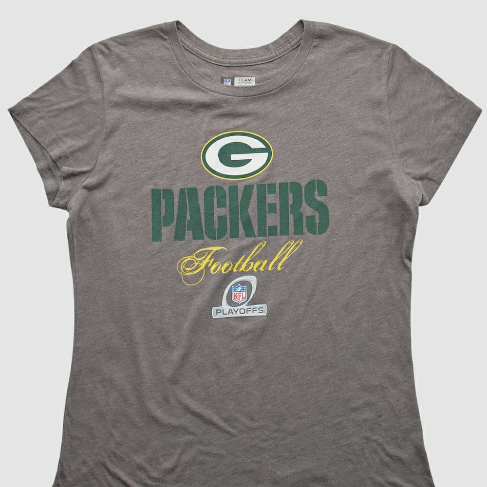 Fanatics Green Bay Packers NFL 2000s T-shirt Heather Gray Vintage