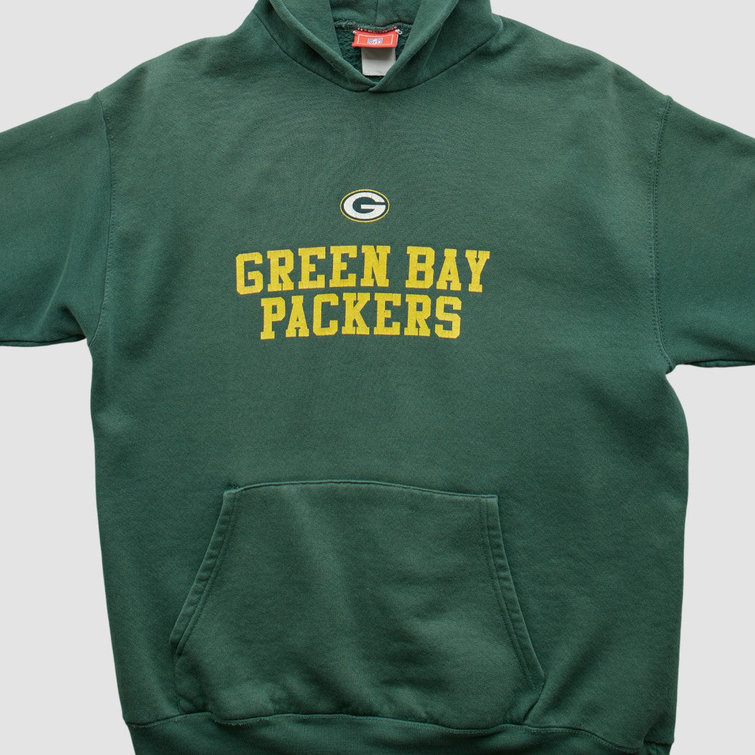 Fanatics Green Bay Packers NFL 2000s Hooded Pullover Sweatshirt Green Vintage