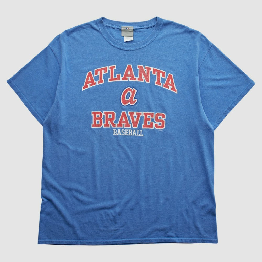 Atlanta Braves MLB Genuine Merchandise 2000s T-shirt - Blue - Vintage - Fanatics Sale