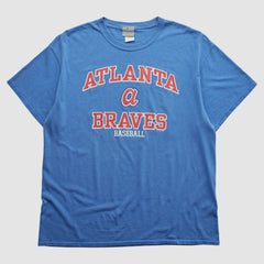 Atlanta Braves MLB Genuine Merchandise 2000s T-shirt - Blue - Vintage - Fanatics Sale