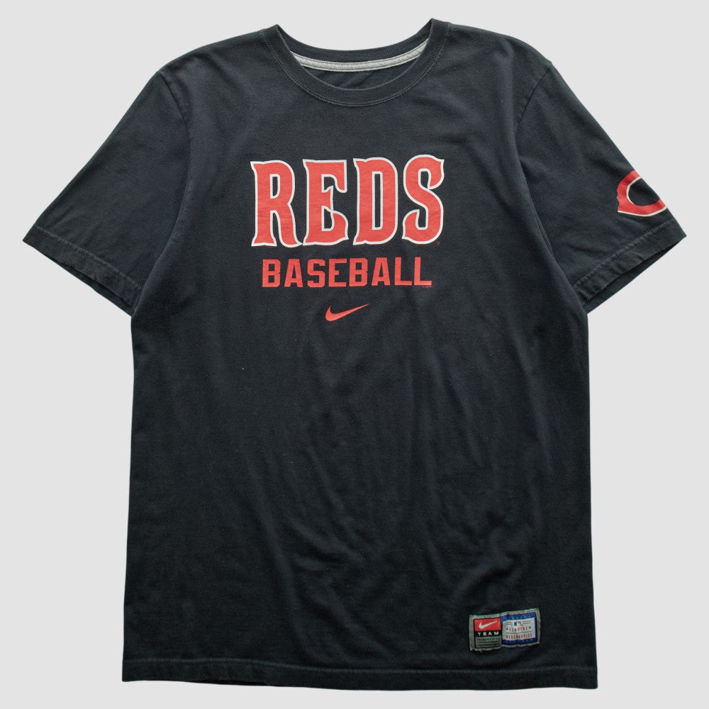 Cincinnati Reds Nike 2010s T-shirt - Black - Vintage - Nike Online