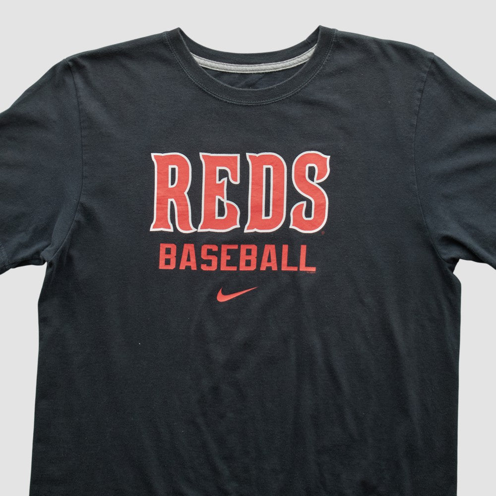 Cincinnati Reds Nike 2010s T-shirt - Black - Vintage - Nike Online