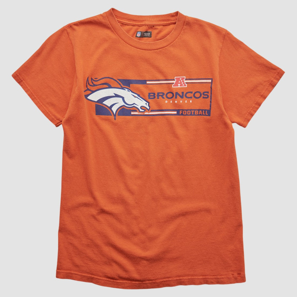 Fanatics Denver Broncos NFL 2010s T-shirt Orange Vintage